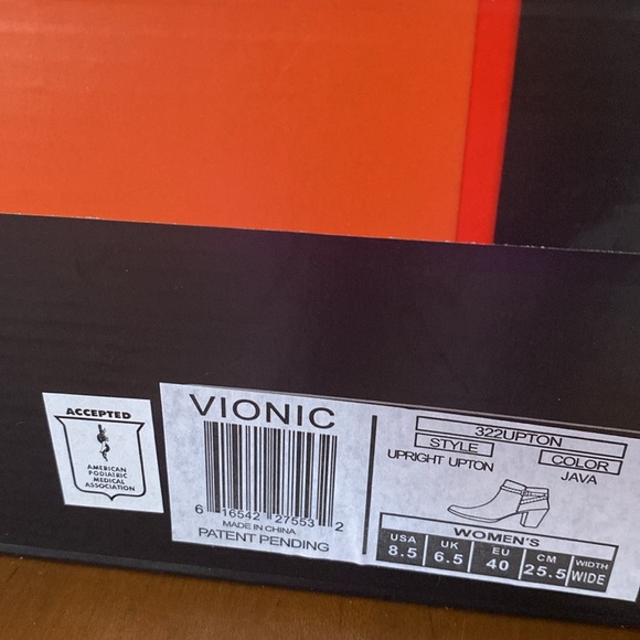 Vionic Women’s Upton Ankle Boot - Picture 8 of 10